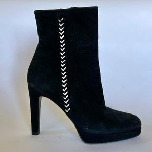 Stuart Weitzman Suede Black Boots 8